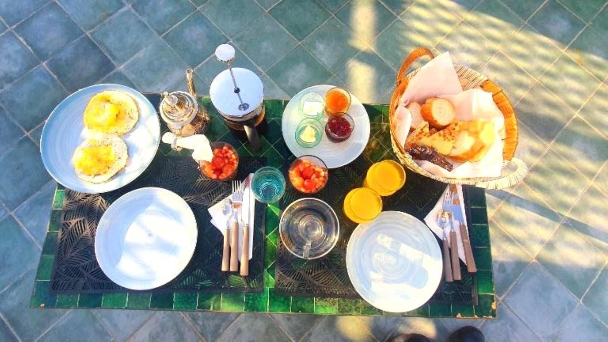 Riad Privatise - 2 Chambres & Petit Dejeuner -Terrasse Marrakesh Eksteriør bilde